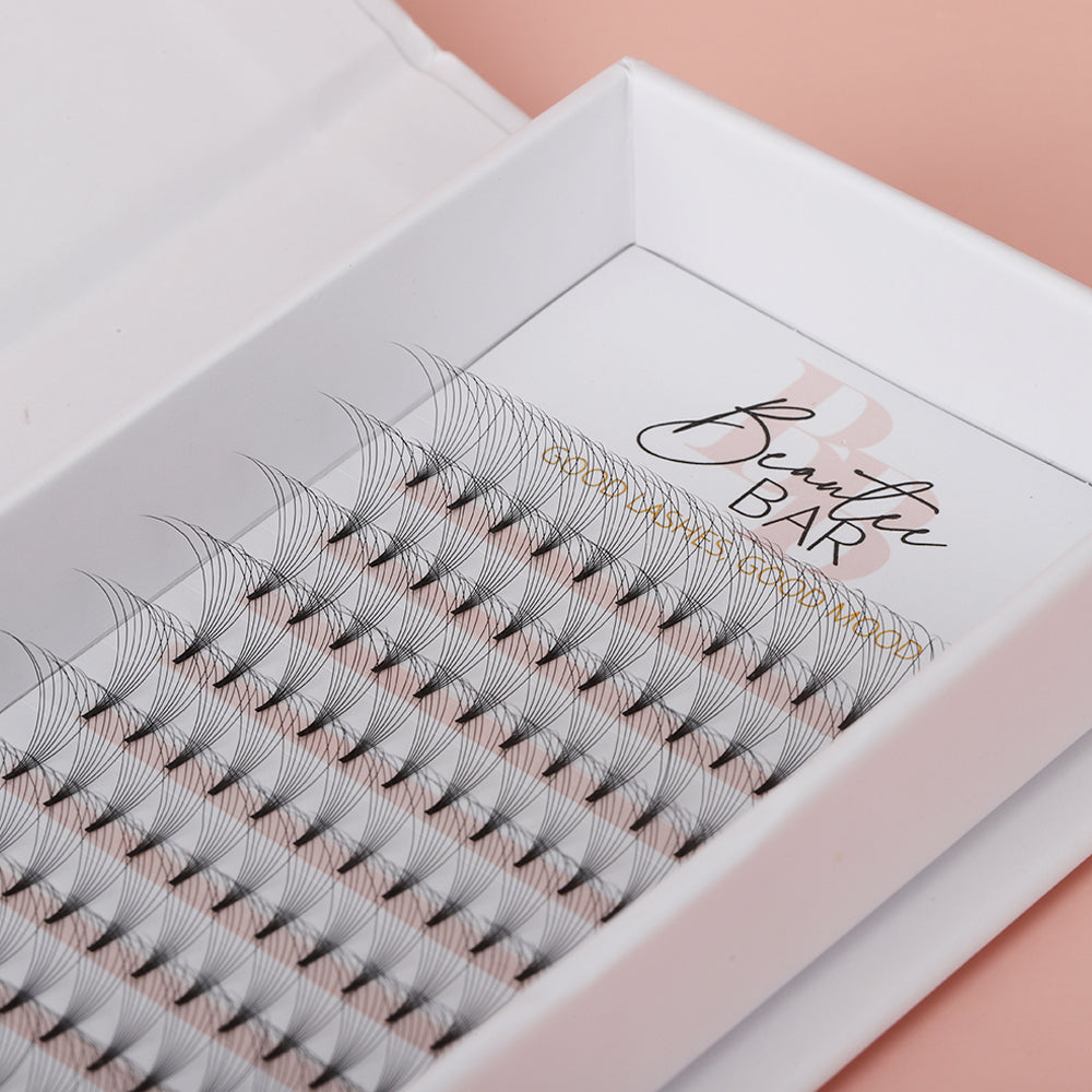 8D Premade Fans D Curl Lash Tray