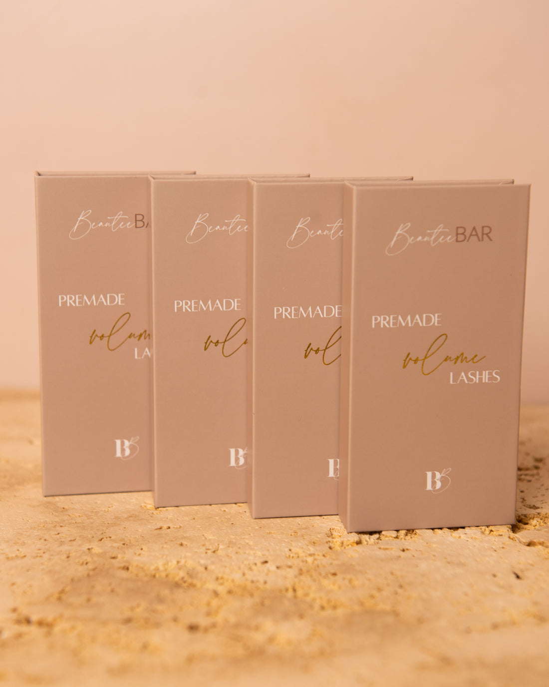 3D Premade Fans D Curl Lashes - Black