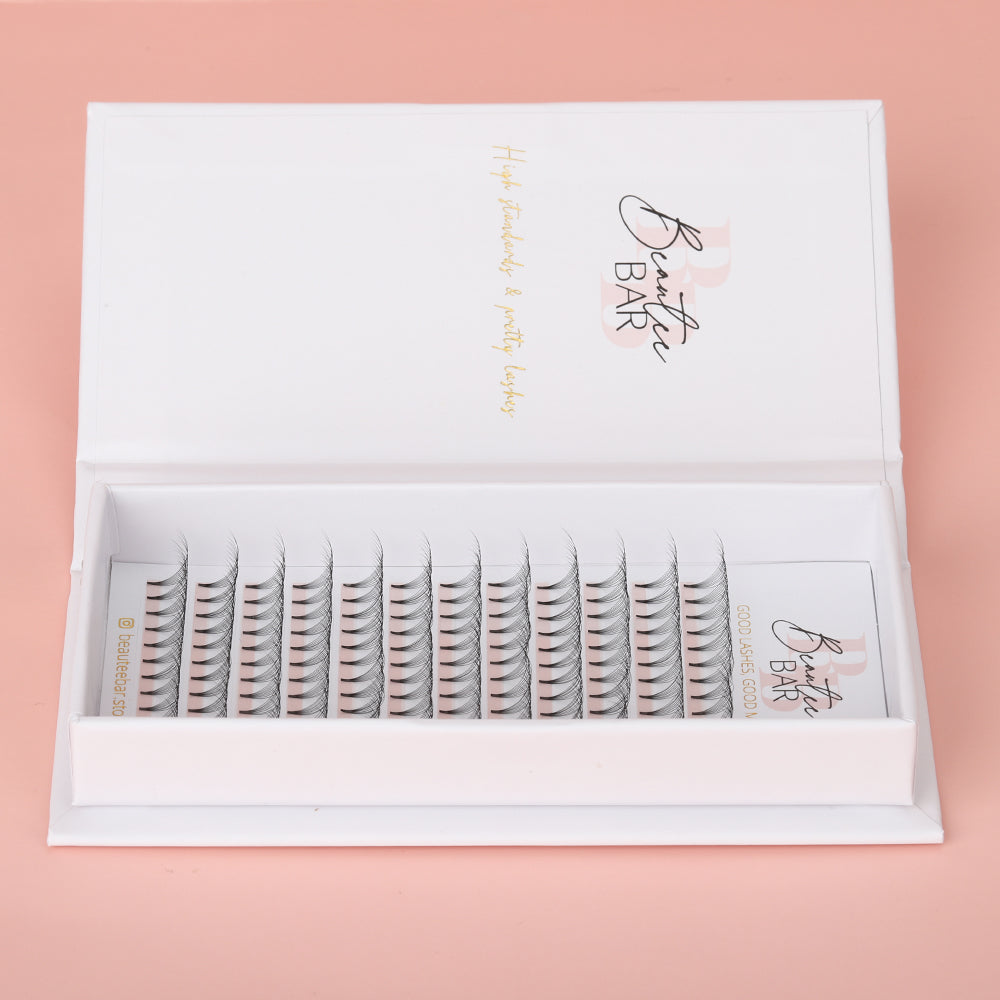 8D Premade Fans D Curl Lash Tray