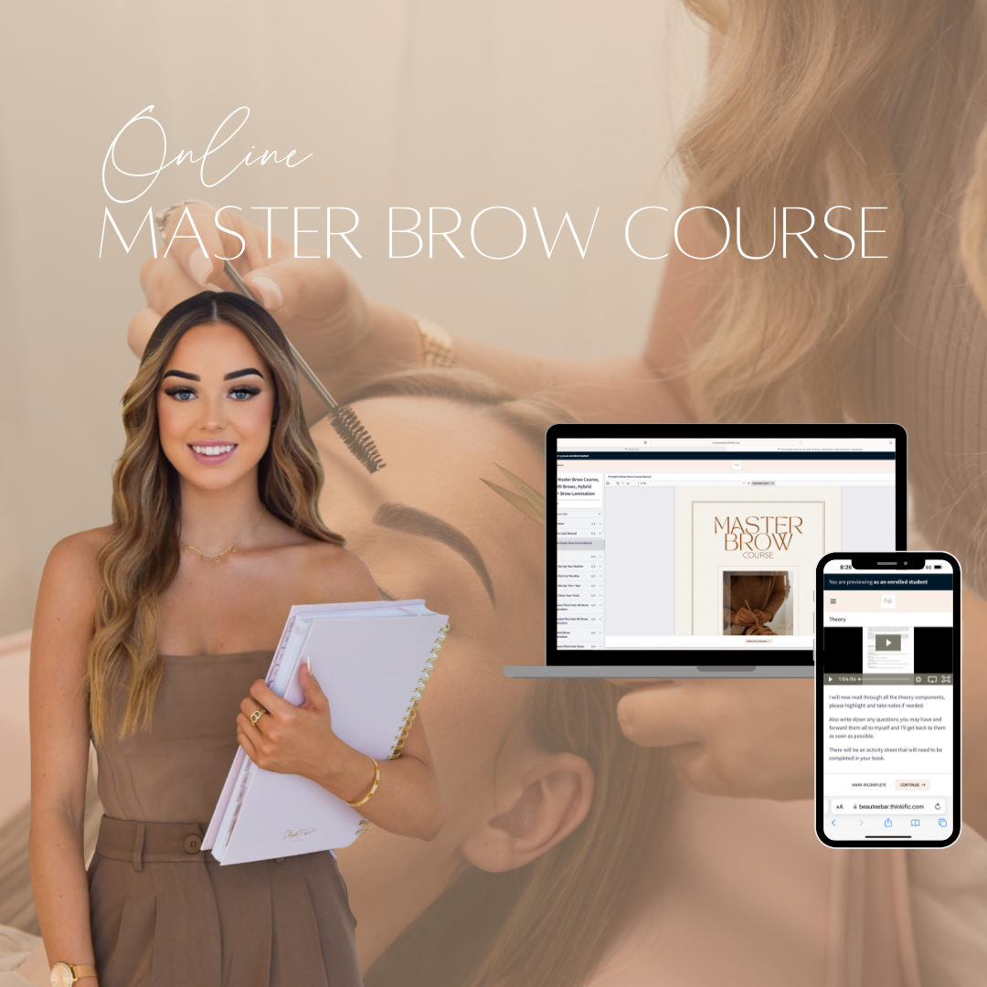 Online Master Brow Course ($400 starter kit included)