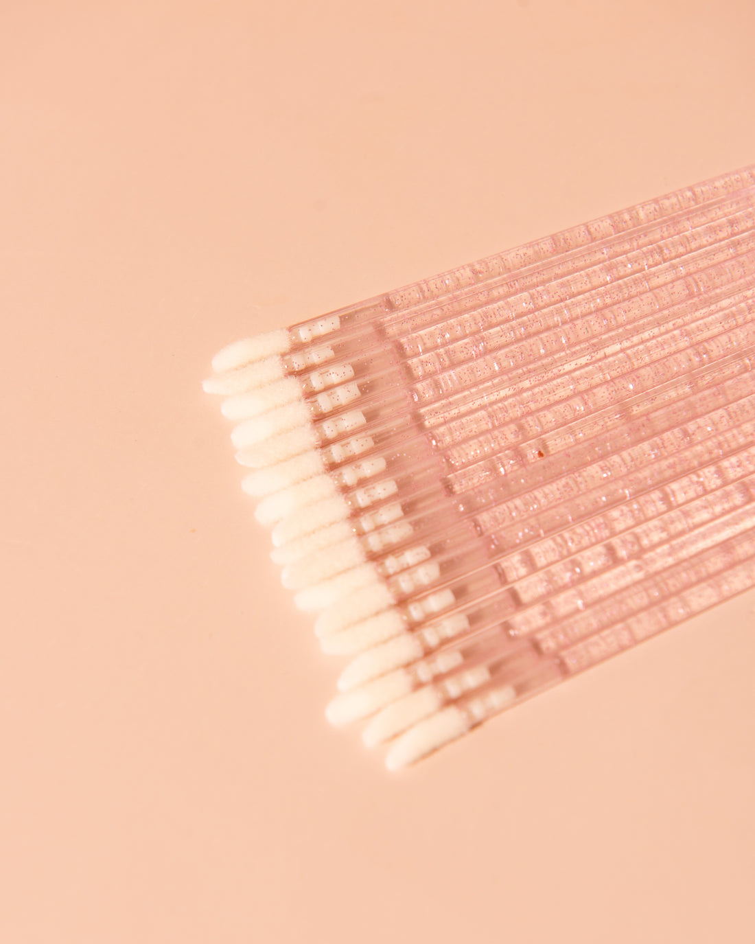 Pink Glitter Lip Brush (50 pack)