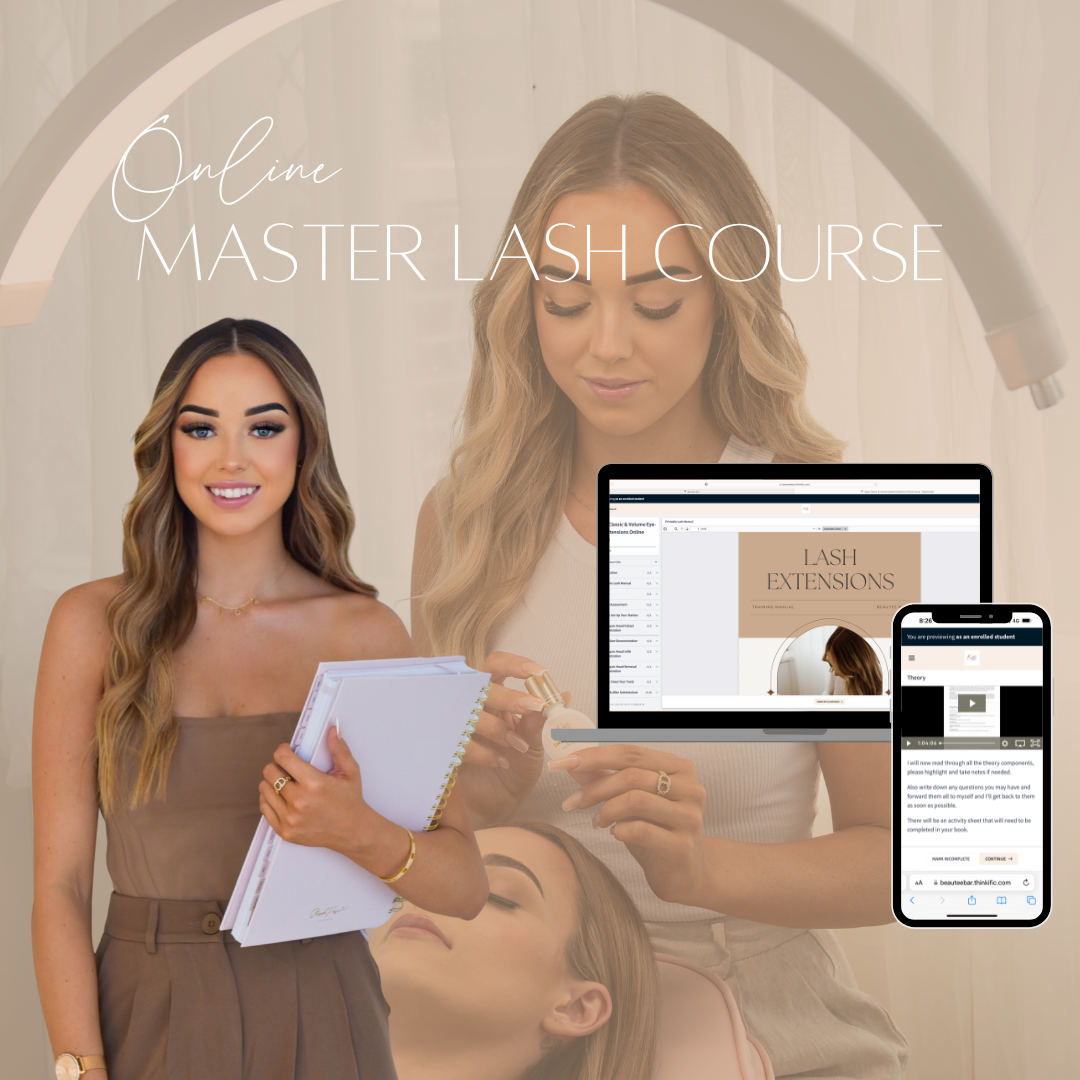 Online Master Lash Course ($500 starter kit included)