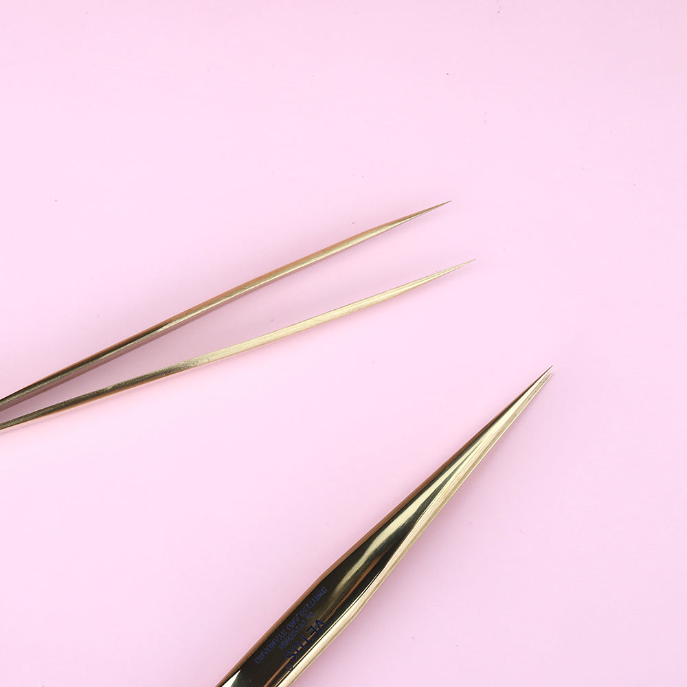 Pro Straight Lash Tweezers for Lash Artists