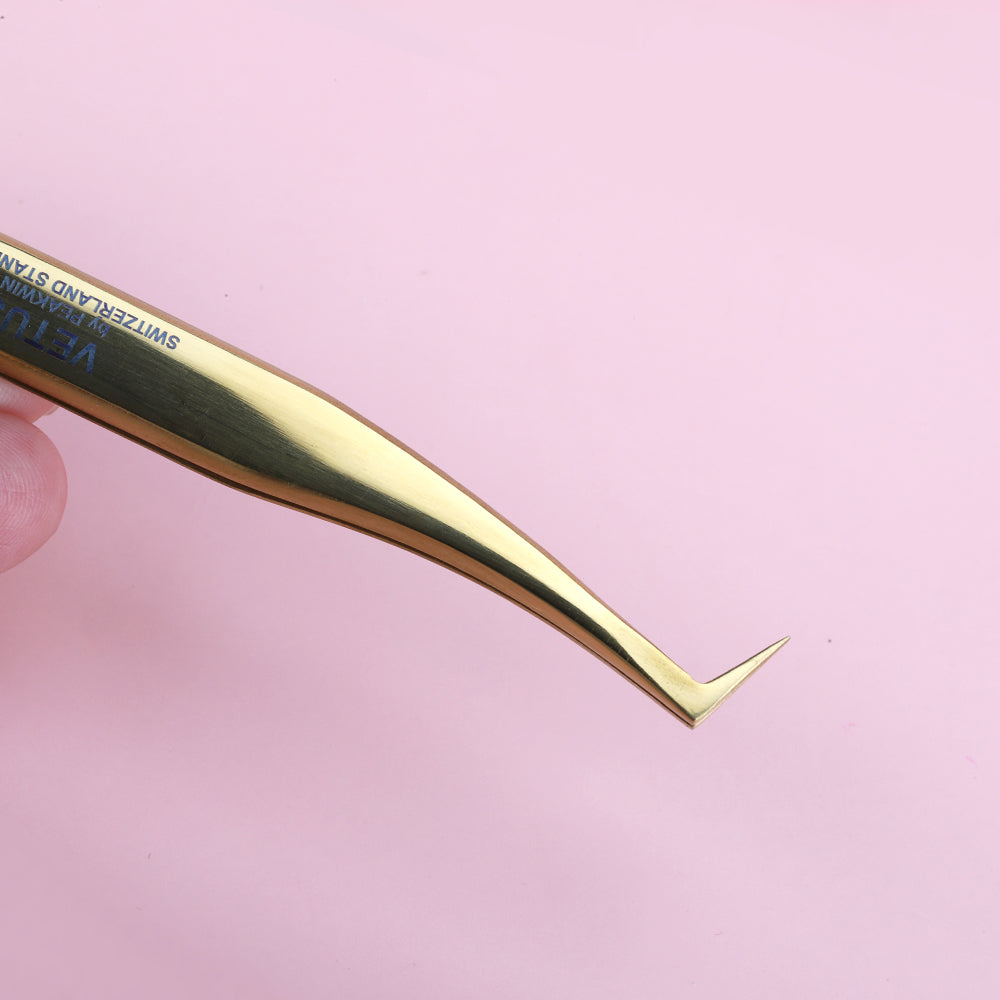 Thick 90 Degree L Shape Tweezer from Beautee Bar